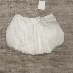 White Bubble tube top!